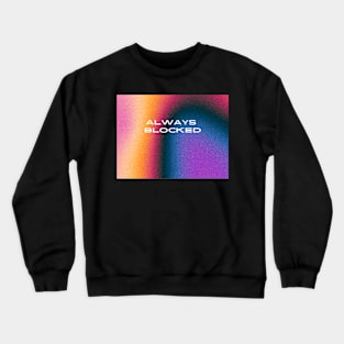 Blocked Crewneck Sweatshirt